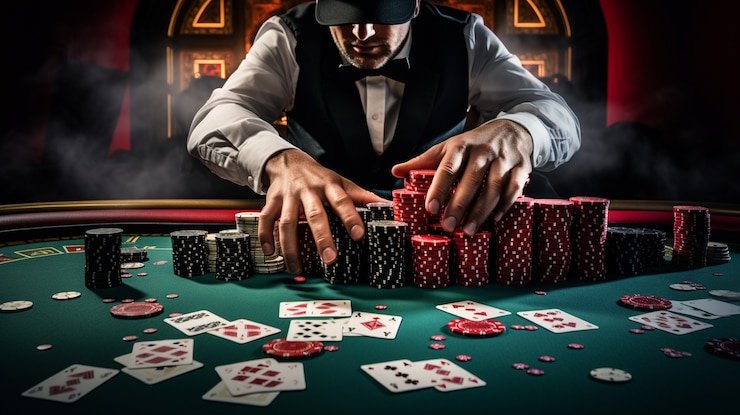 Layar baccarat live kapakbet menampilkan hasil tangan dan statistik permainan